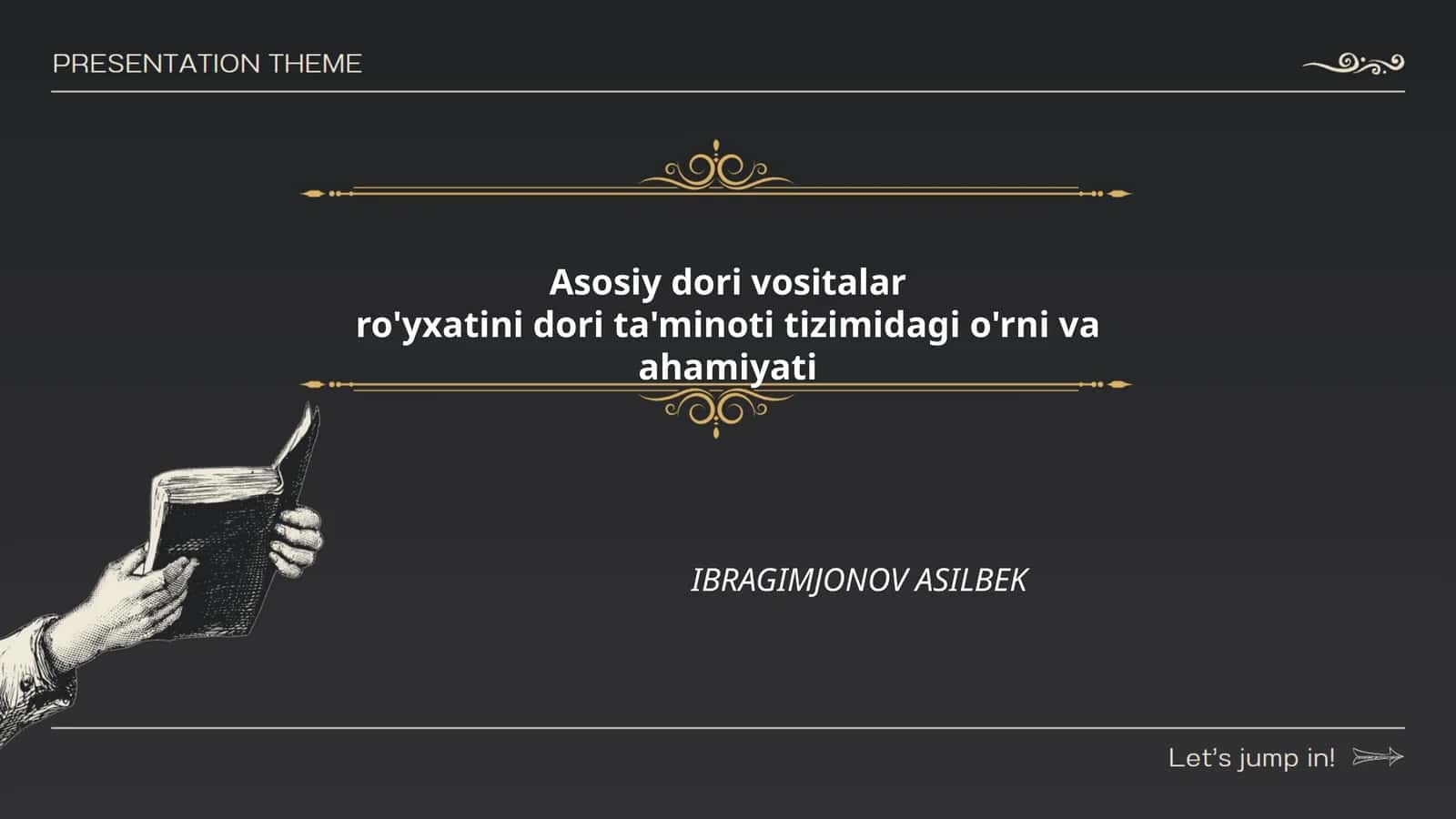 Asosiy dori vositalar