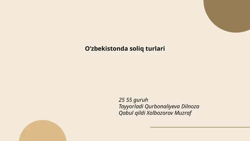 Qoʻshilgan qiymat soligʻi (QQS)