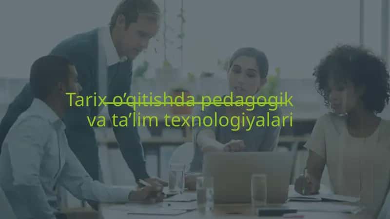 Pedagogik va ta'lim texnologiyalari