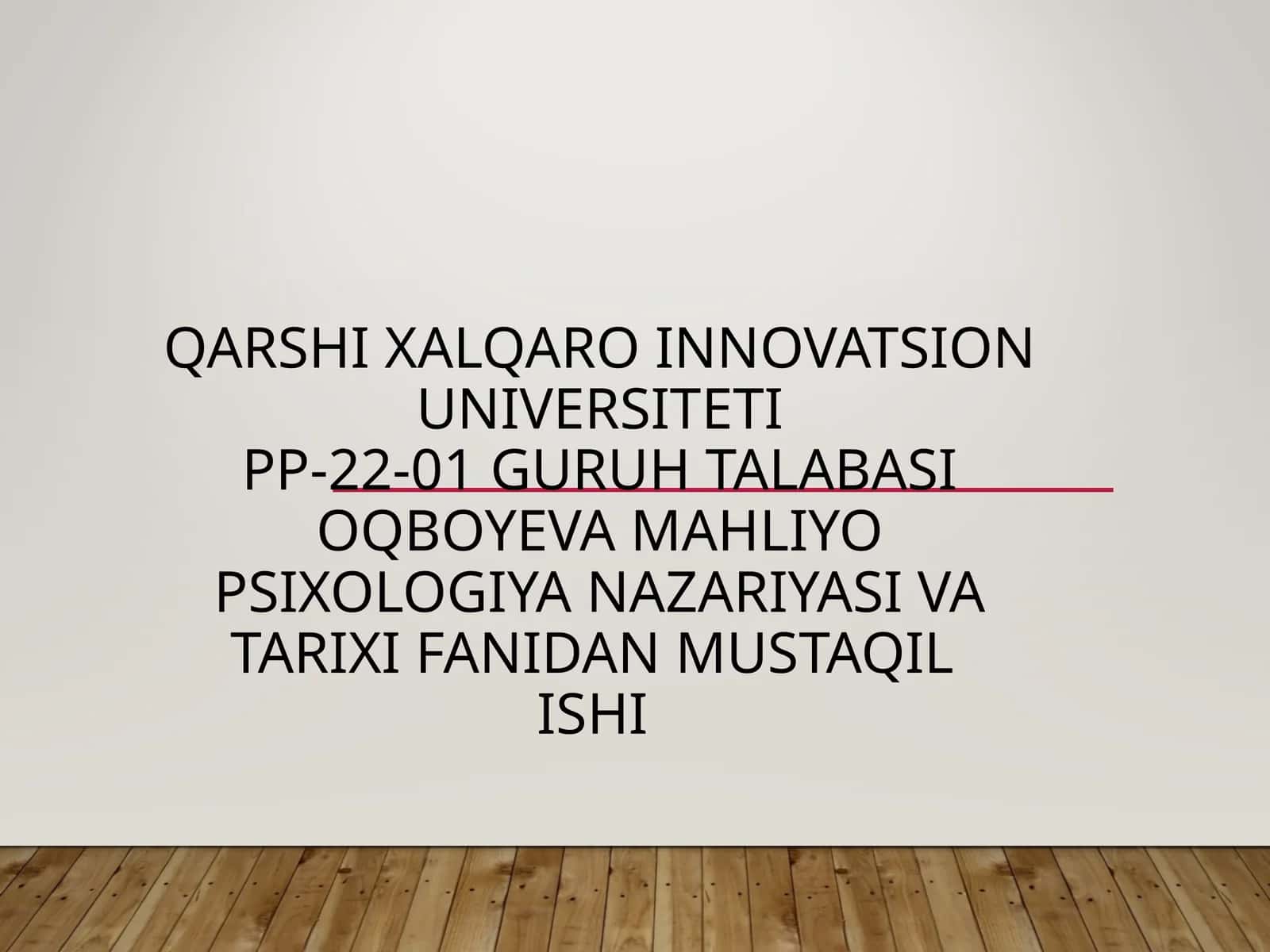 PSIXOLOGIYANI DASTLABKI VA O‘RTA ASRLARDA RIVOJLANISHI