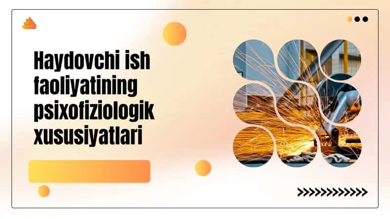 Haydovchi ish faoliyatining psixofiziologik xususiyatlari