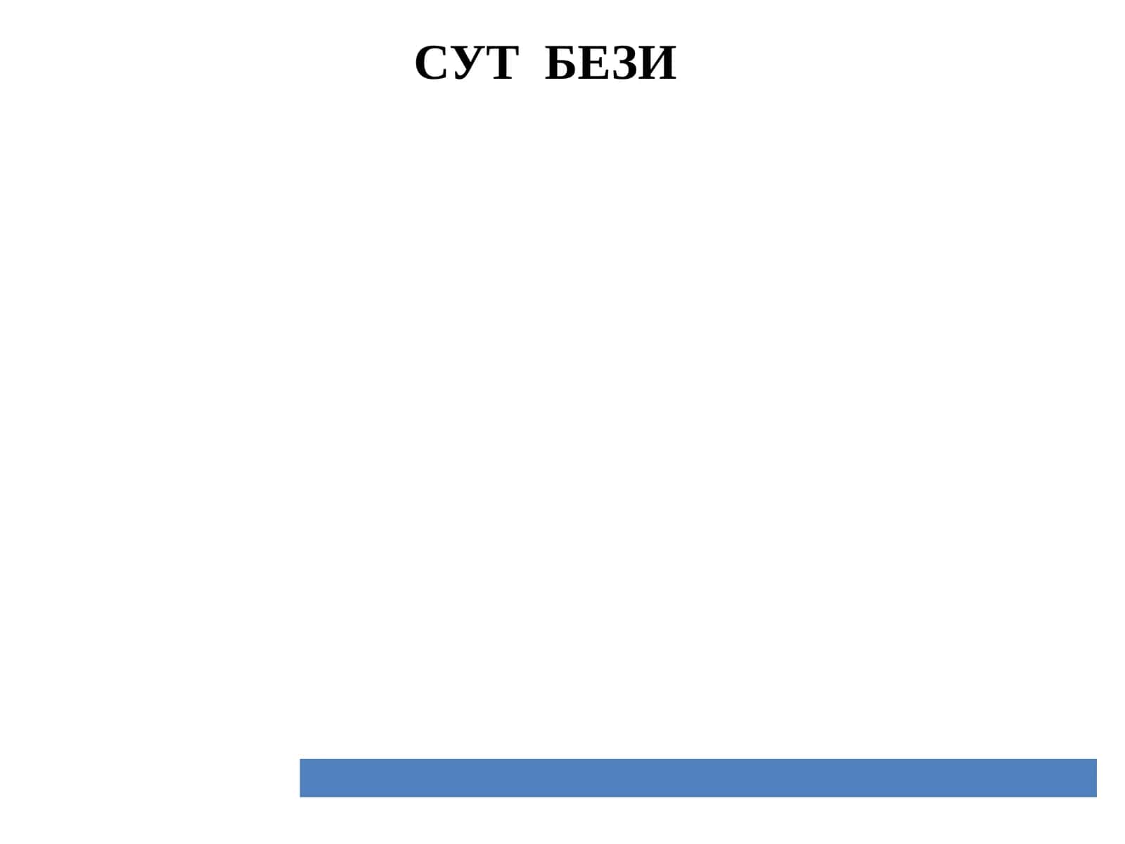 СУТ БЕЗИ