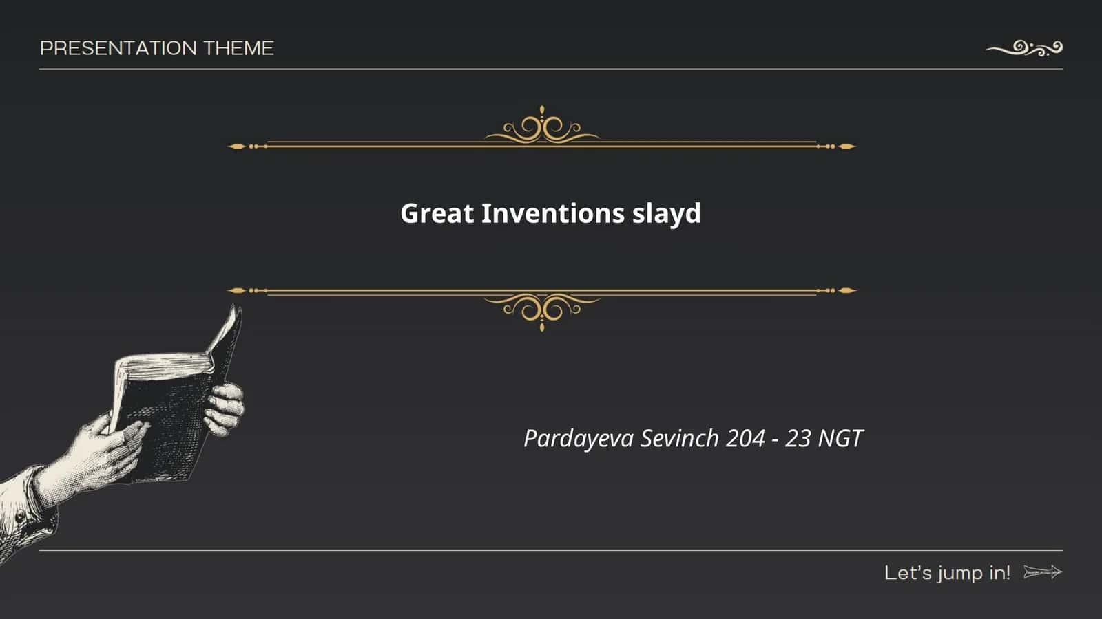 Great Inventions slayd