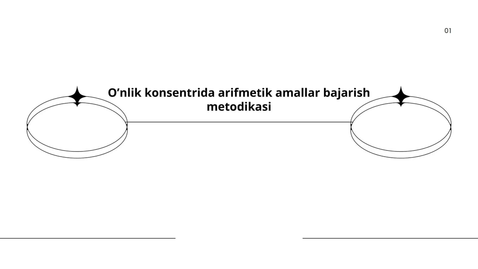 Oʼnlik konsentrida arifmetik amallar bajarish metodikasi
