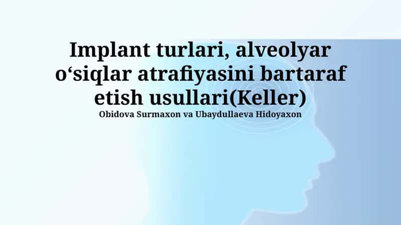 Alveolyar o'siq atrofiyasi