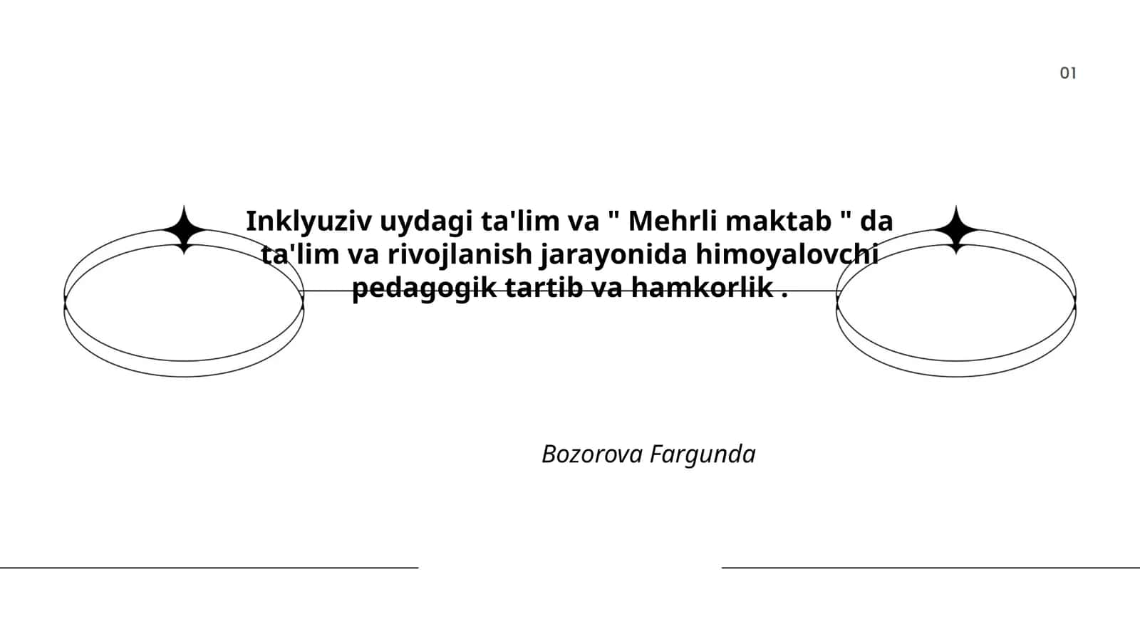 Inklyuziv ta'limning asosiy tamoyillari