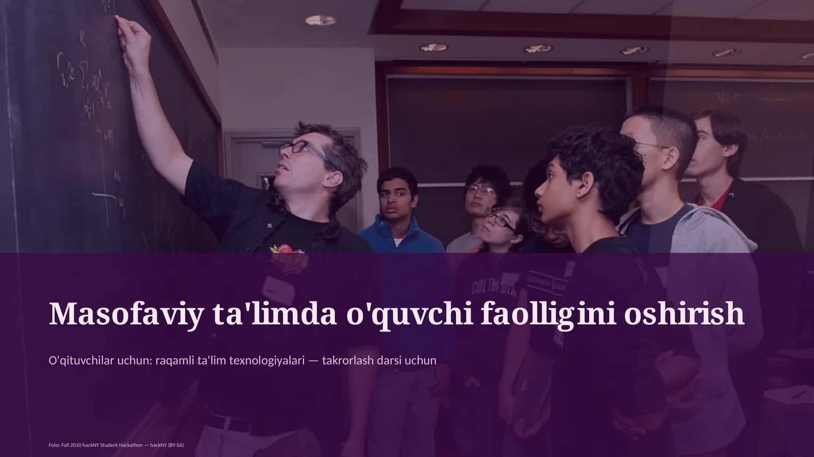 raqamli ta'lim texnologiyalari