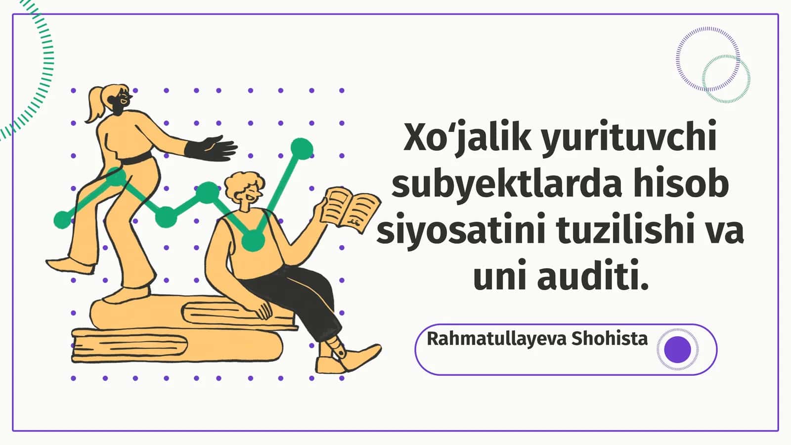 Hisob siyosati tuzilishi va auditi