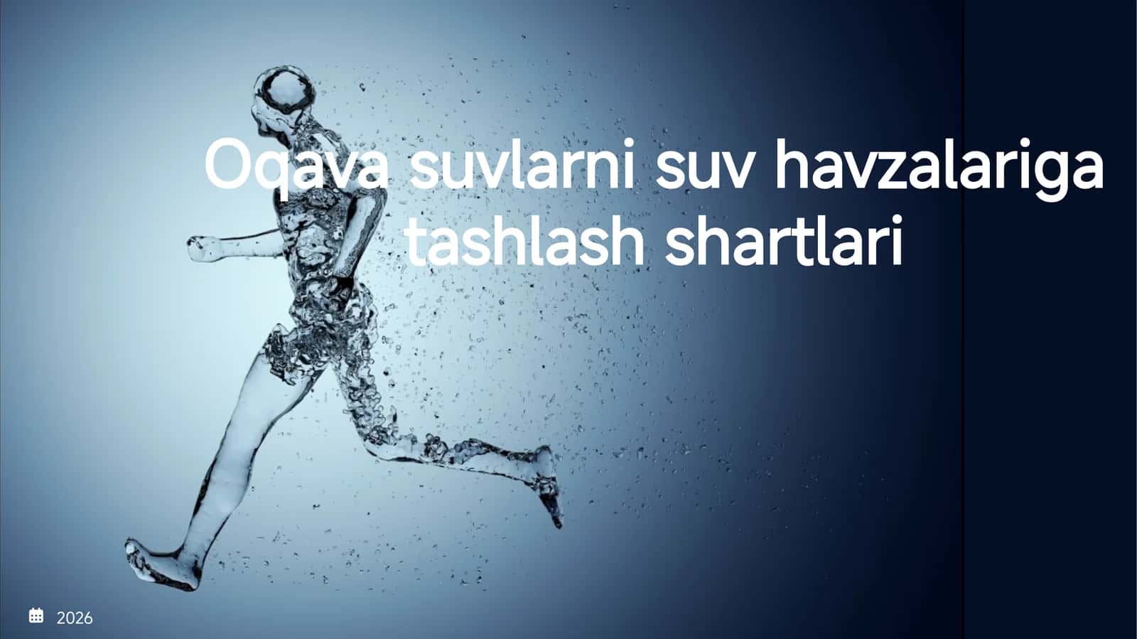 Oqava suvlarni suv havzalariga tashlash shartlari