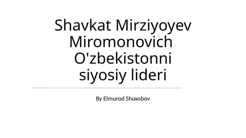 Iqtisodiy islohotlar