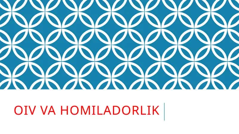 OIVvahomiladorlik