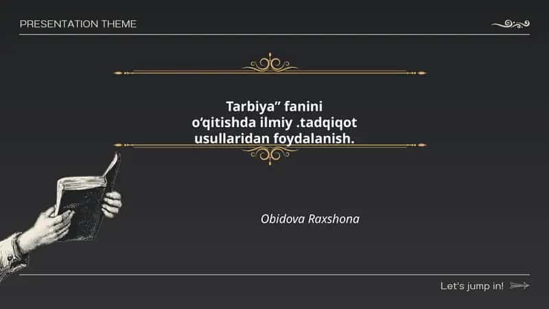 Zamonaviy Ilmiy Tadqiqot Usullari