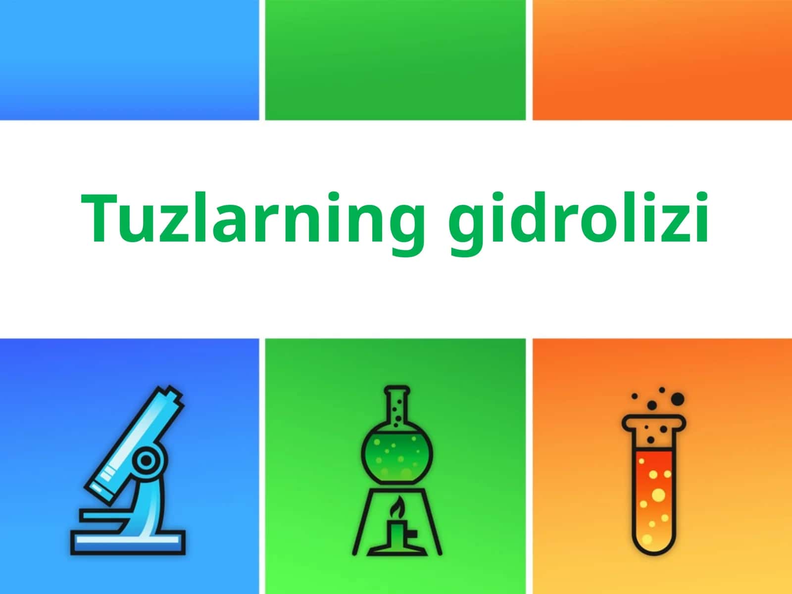 Tuzlarning gidrolizi