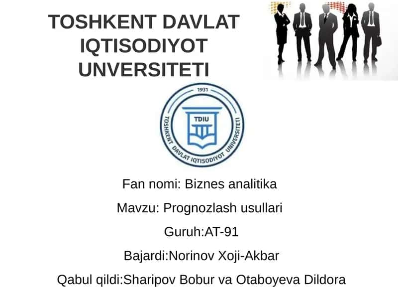 Prognozlashusullari