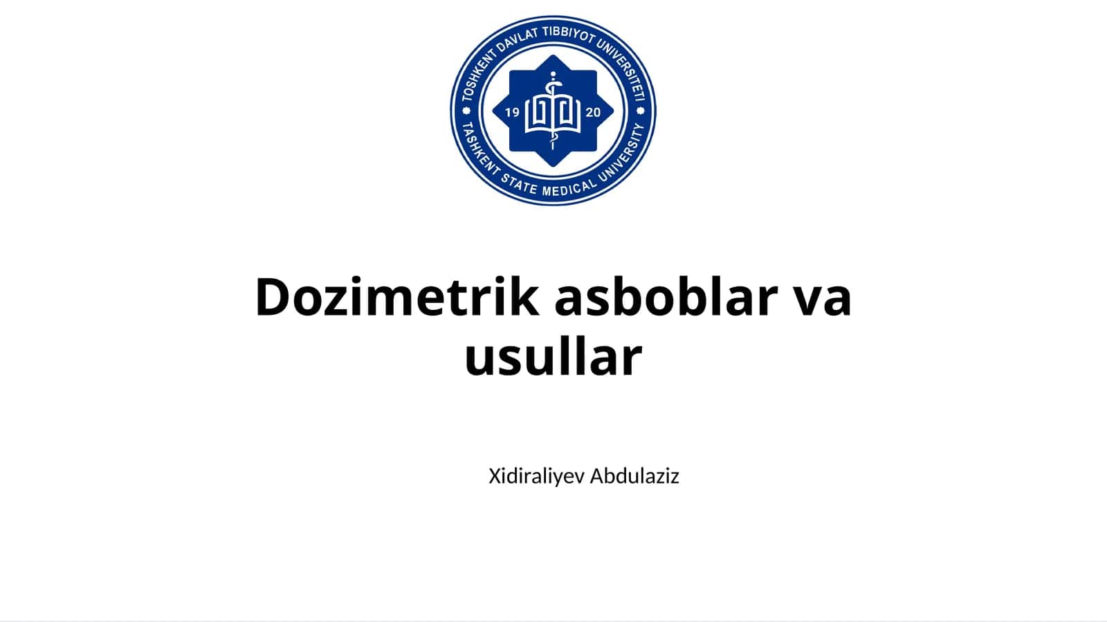 Dozimetrikasboblarvausullar