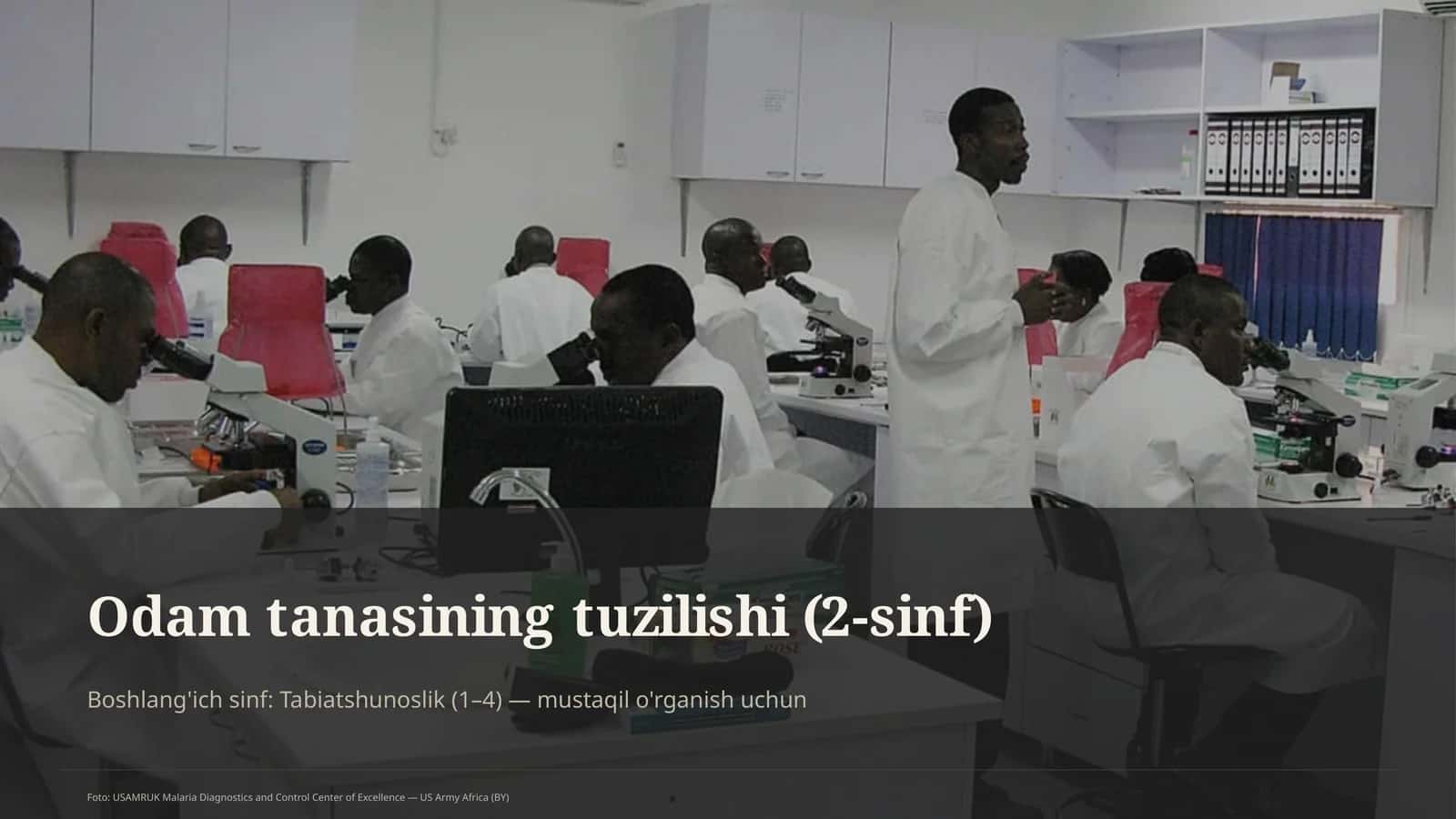 Odam tanasining tuzilishi (2-sinf)