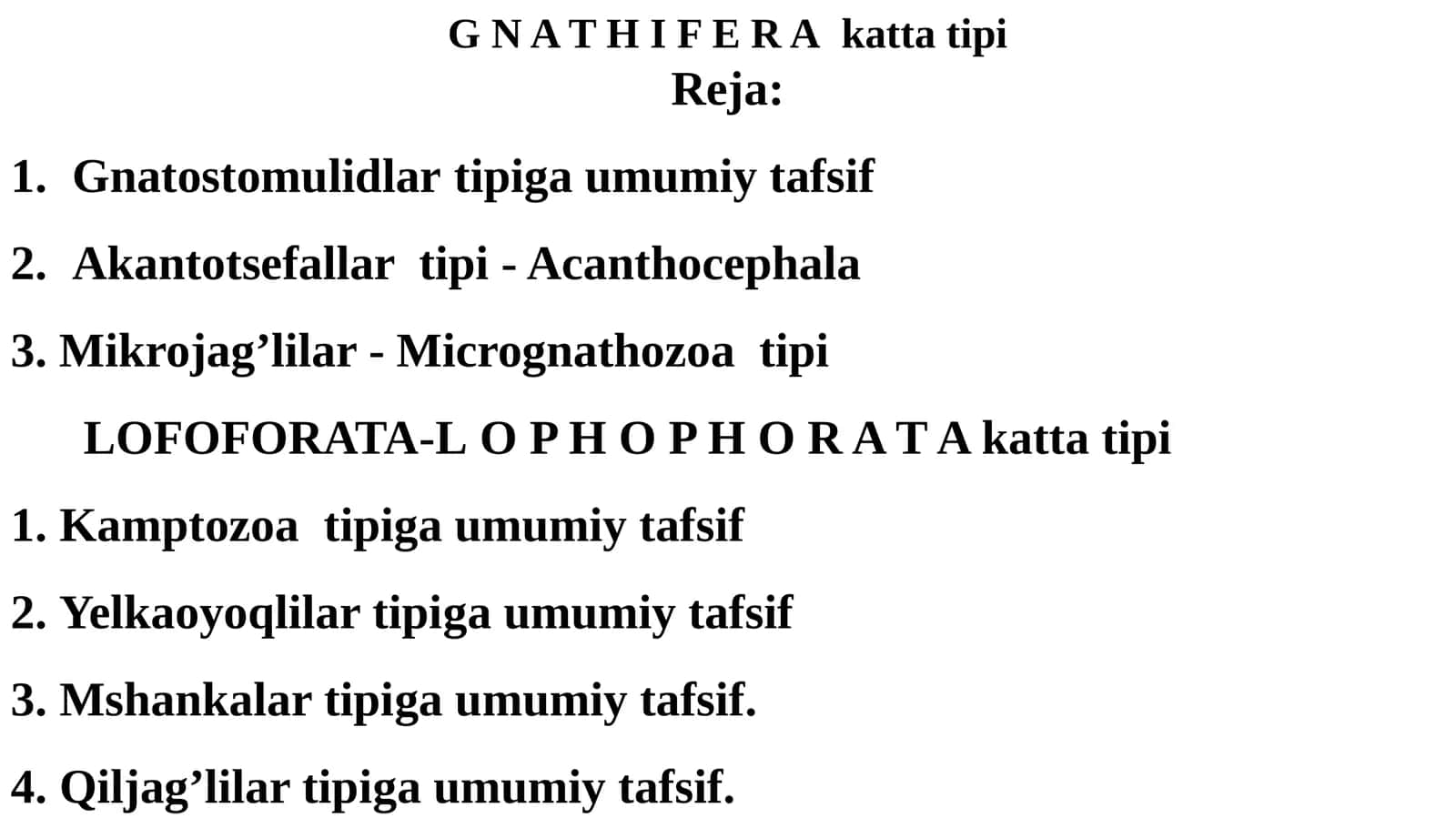 GN A T H I F E R Akattatipi