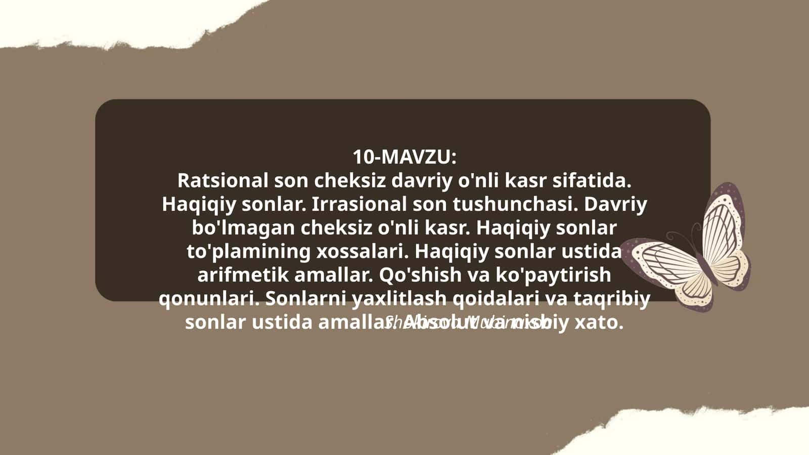 Ratsional sonlar