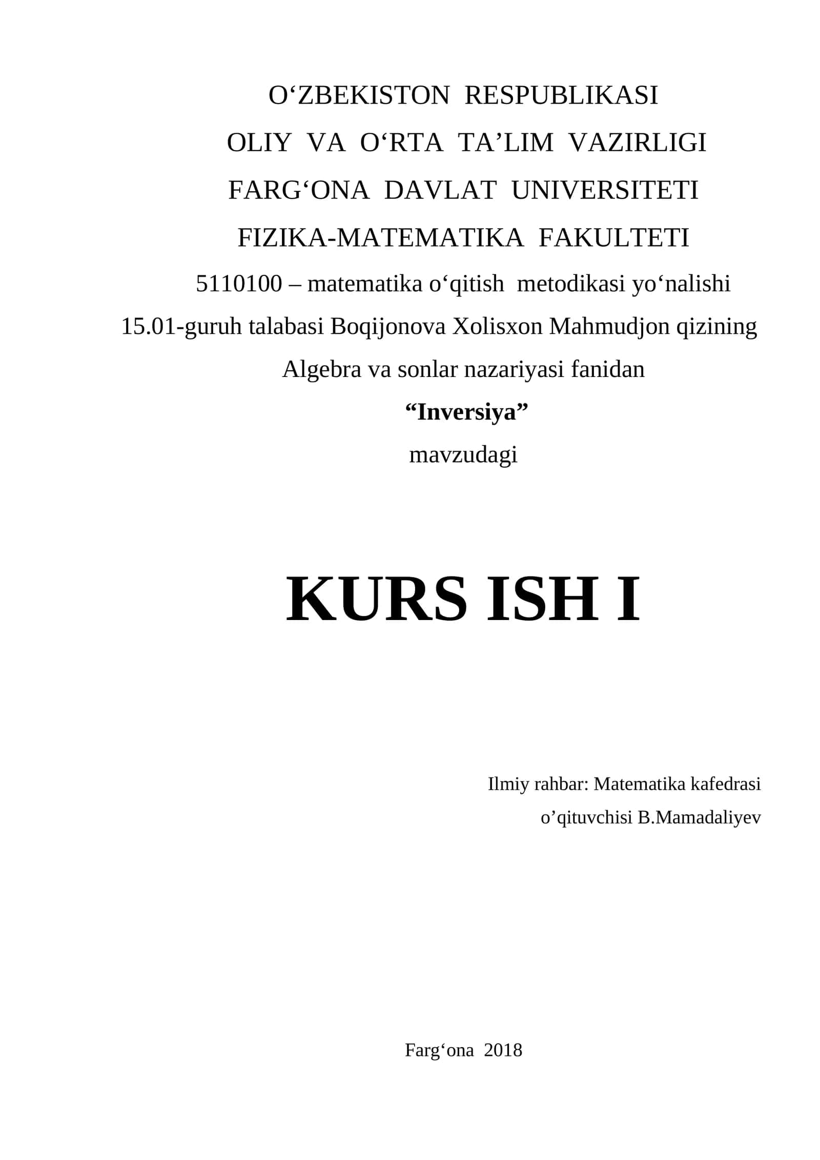 Inversiya