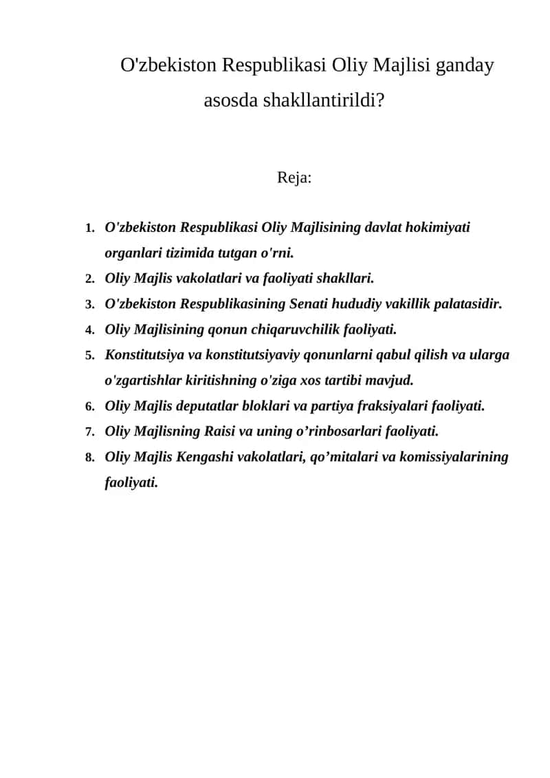 Oliy Majlis