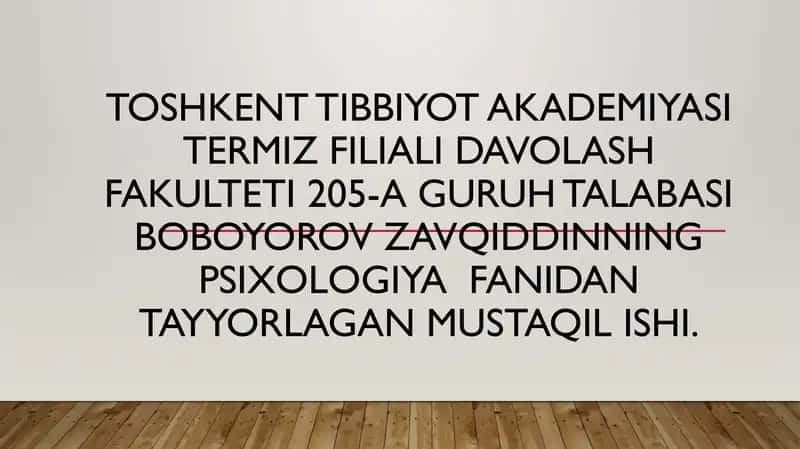Psixosomatika: Pisxosomatik bemorlarning psixoemotsional xususiyatlar