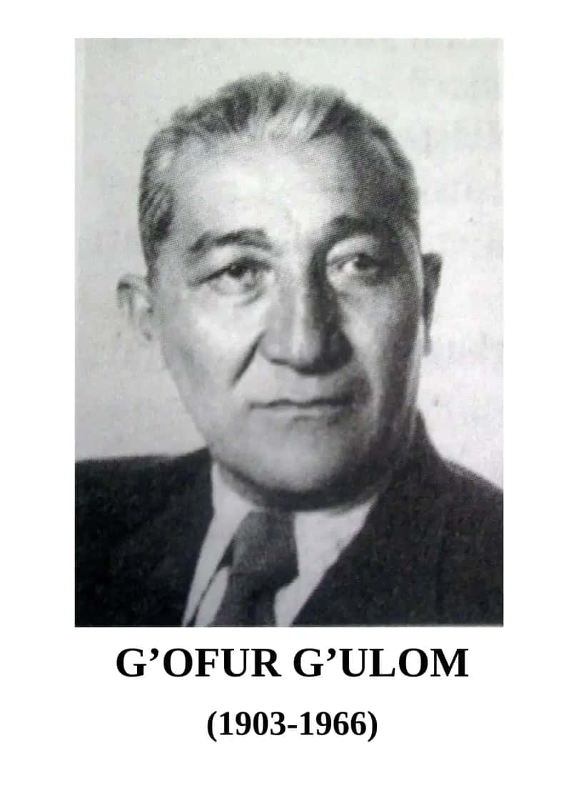 G’OFUR G’ULOM portreti