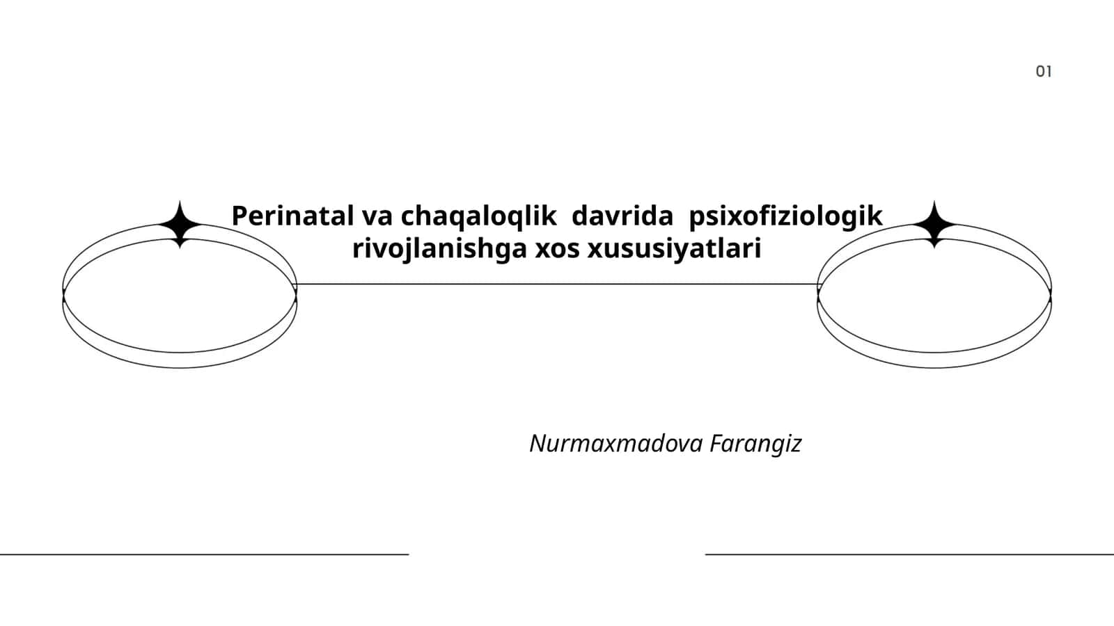Perinatal va chaqaloqlik davrida psixofiziologik rivojlanishga xos xususiyatlari