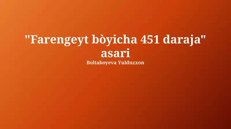Farengeyt bòyicha 451 daraja