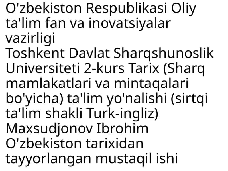 Shayboniylar davri (XV asr oxiri — XVI asr o‘rtalari)