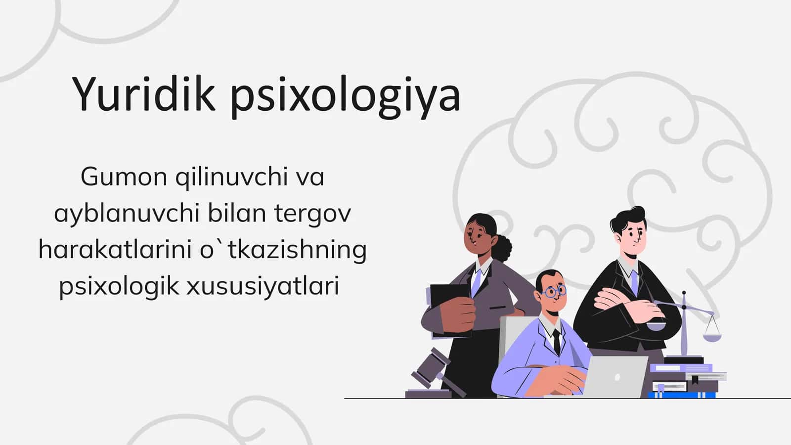 Yuridikpsixologiya
