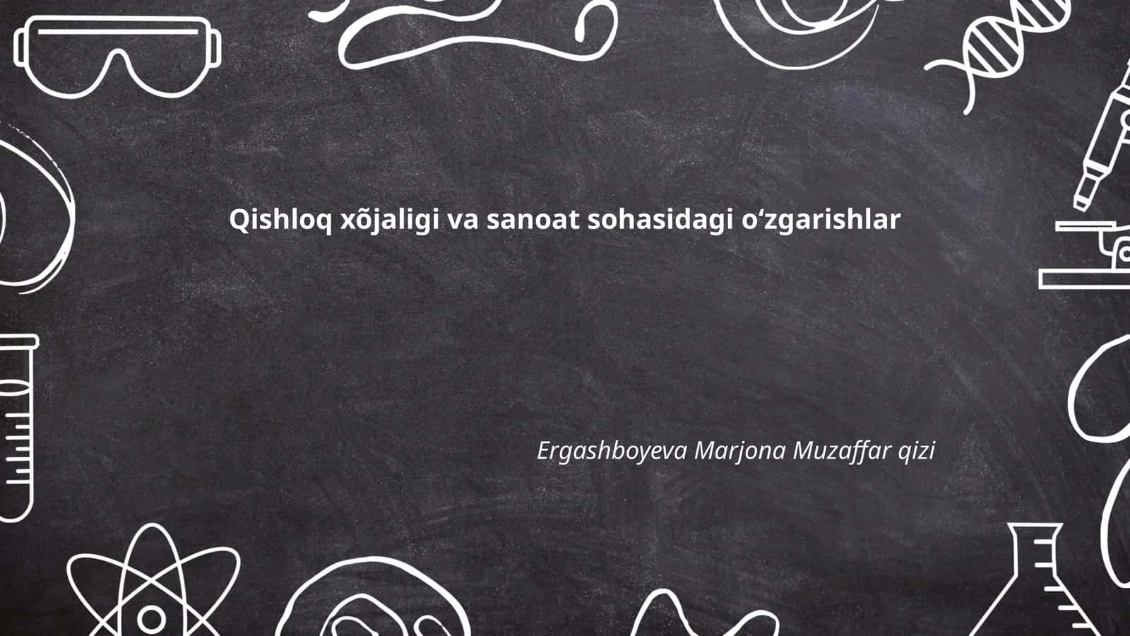 To'g'langan qishloq xo'jaligi texnologiyalari