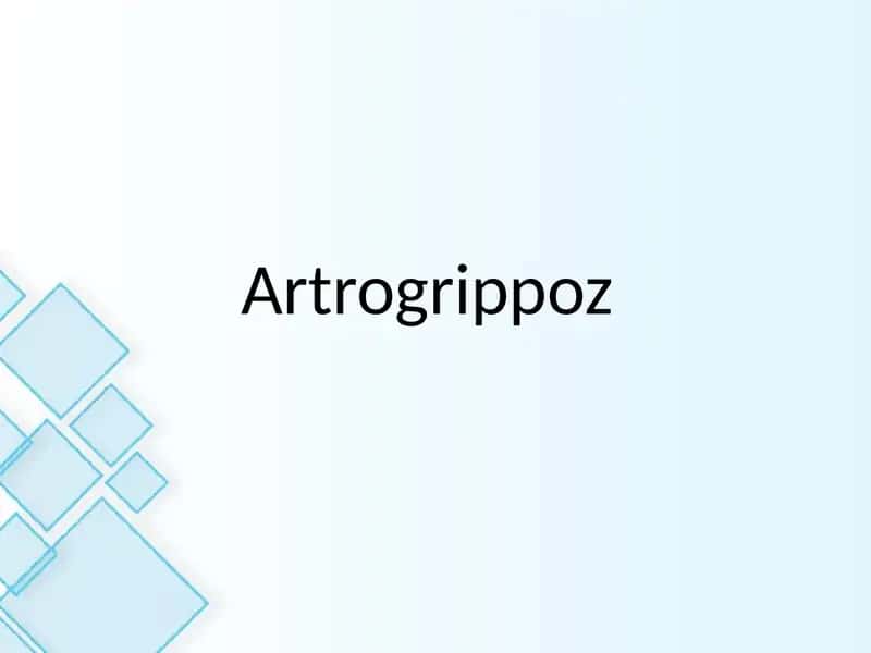 Artrogrippoz