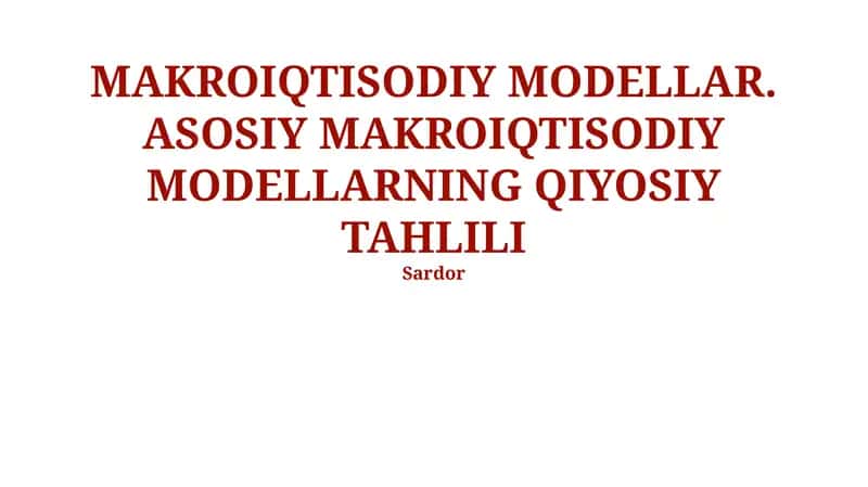 Romer O'sish Model
