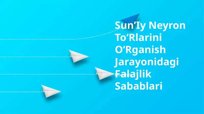 SunʼIy Neyron ToʻRlarini OʻRganish Jarayonidagi Falajlik Sabablari