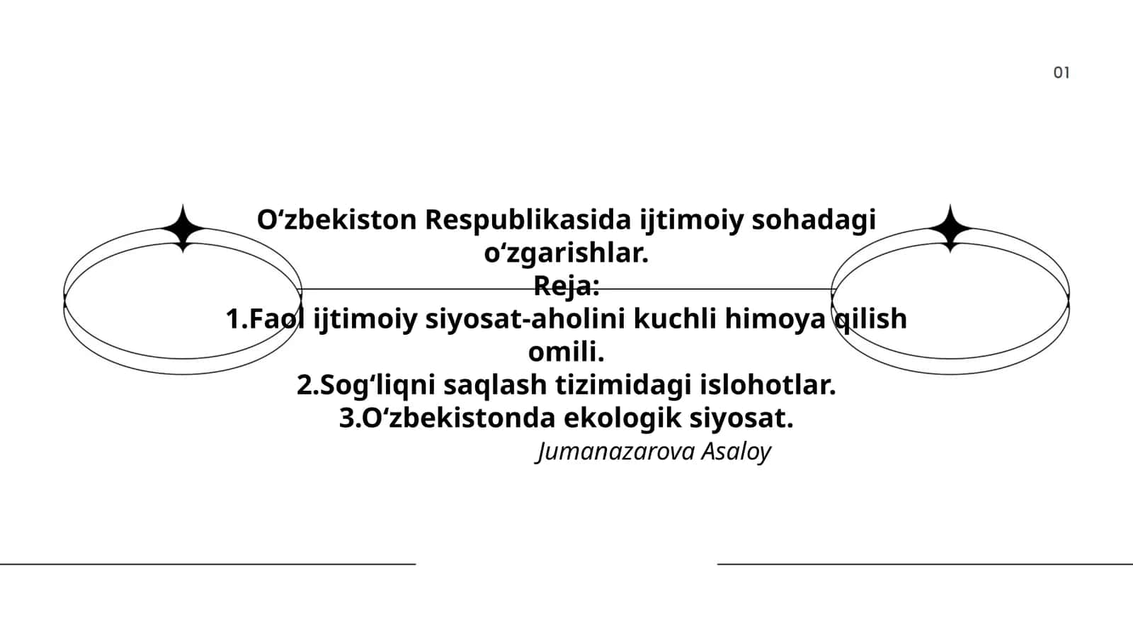 Oʻzbekiston Respublikasida ijtimoiy sohadagi oʻzgarishlar