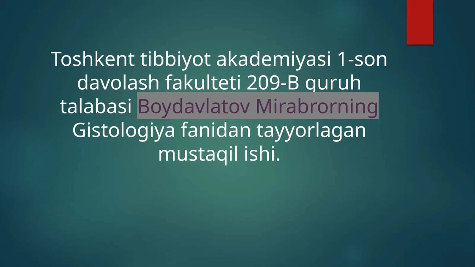 Bosh miya yarimsharlari po’stlog’i gistologiyasi