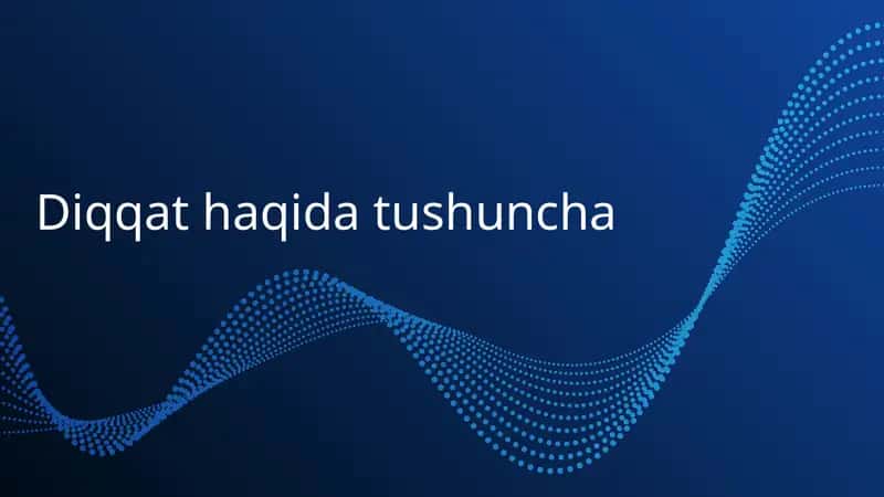 Diqqathaqidatushuncha
