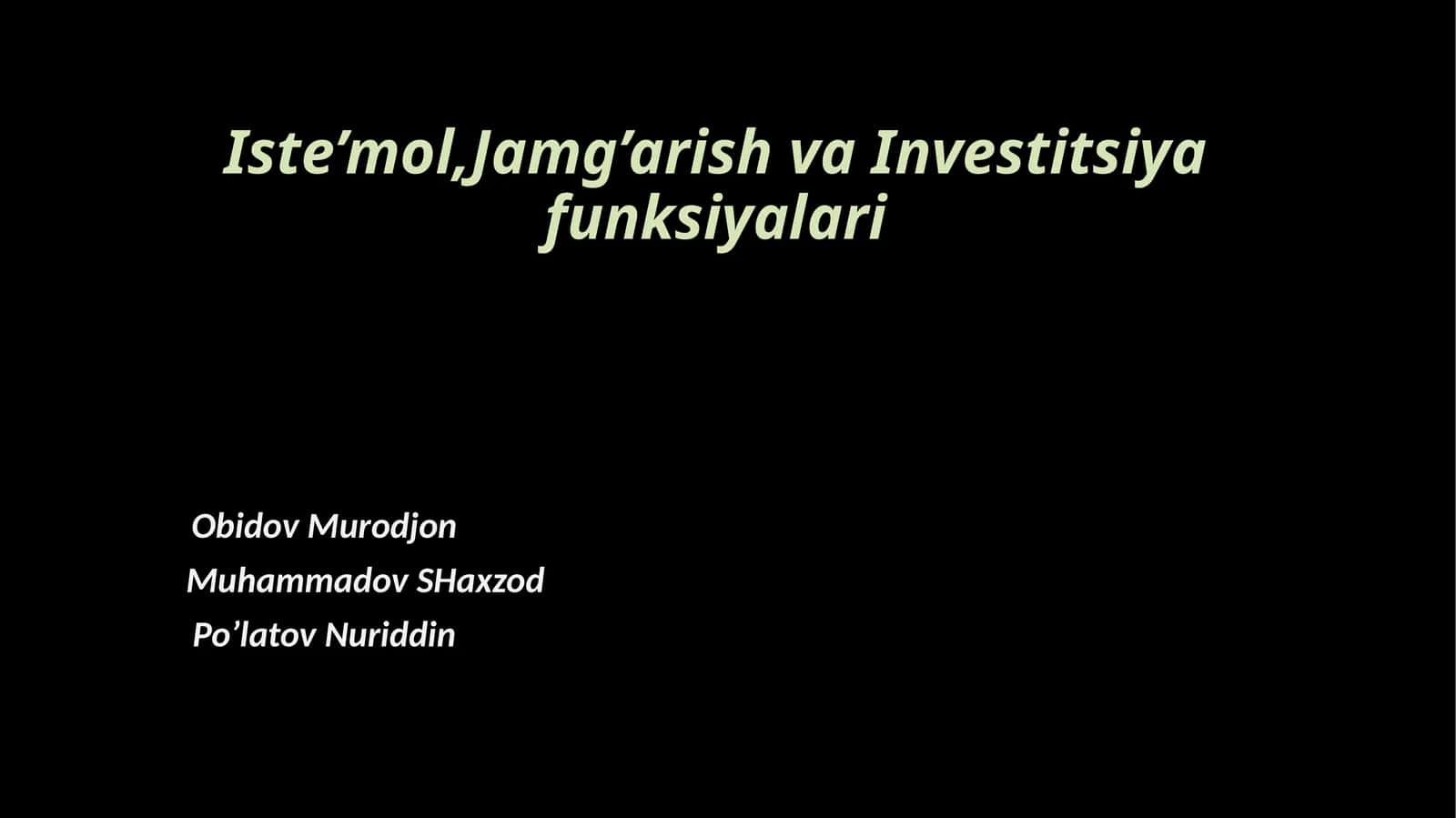 ISTE’MOL