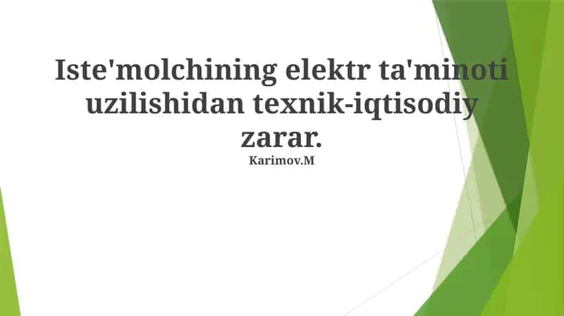 Iqtisodiy zararlar