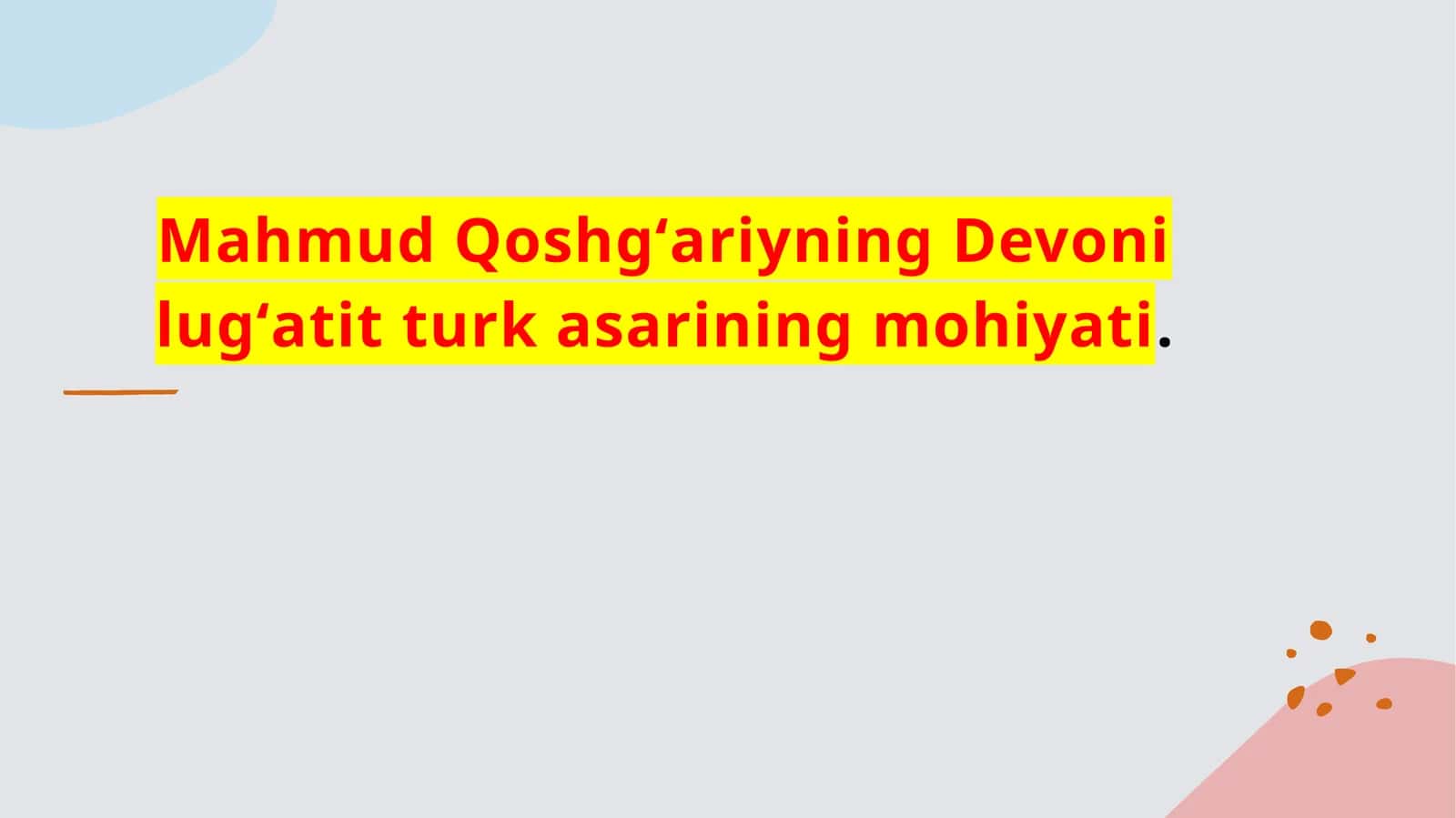 Devoni lugʻatit turk