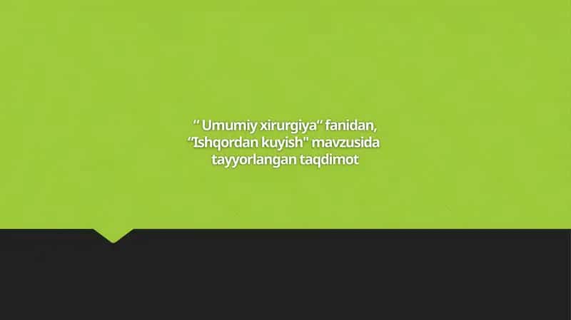 Ishqordan kuyish