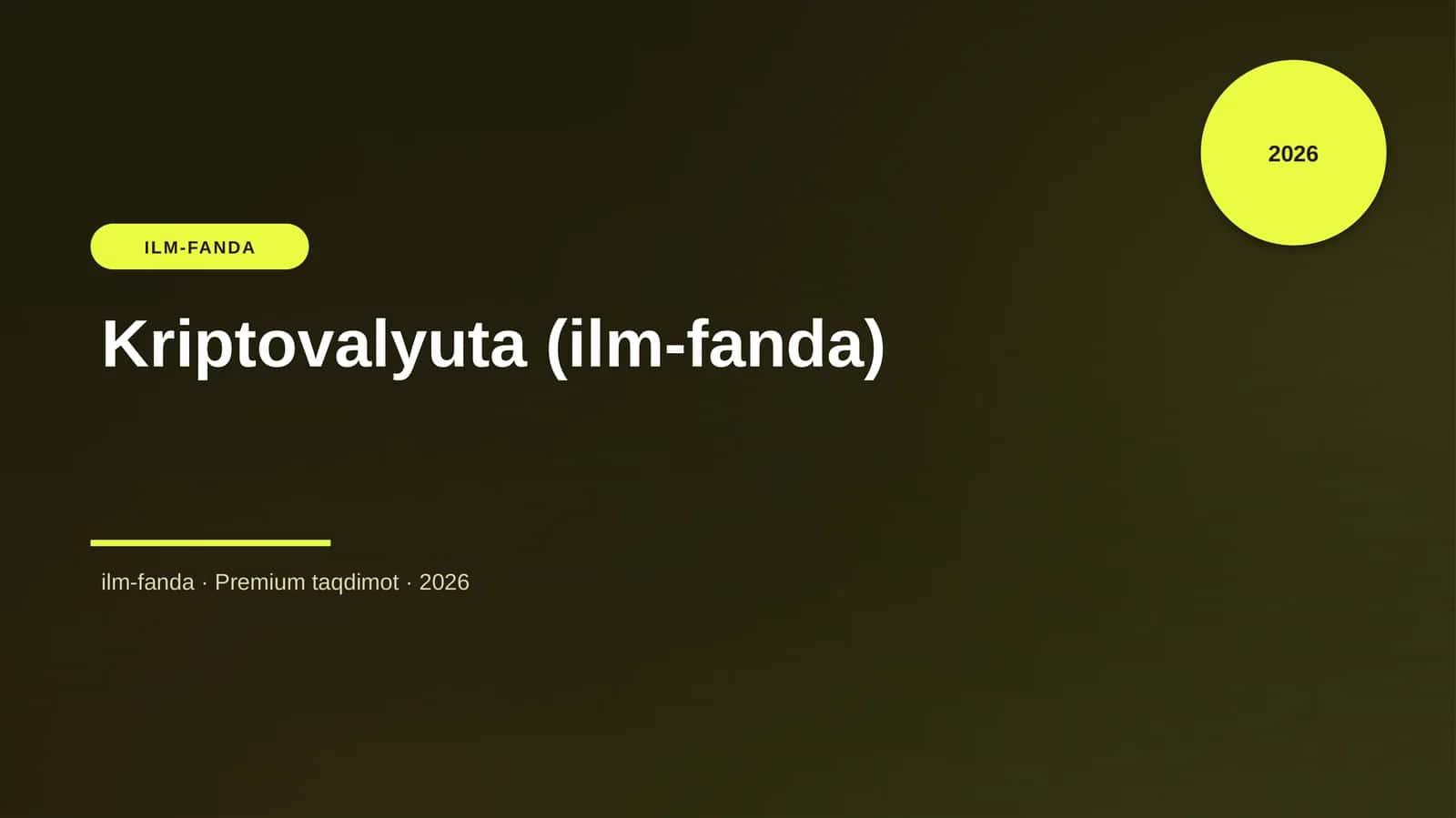 Kriptovalyuta (ilm-fanda)
