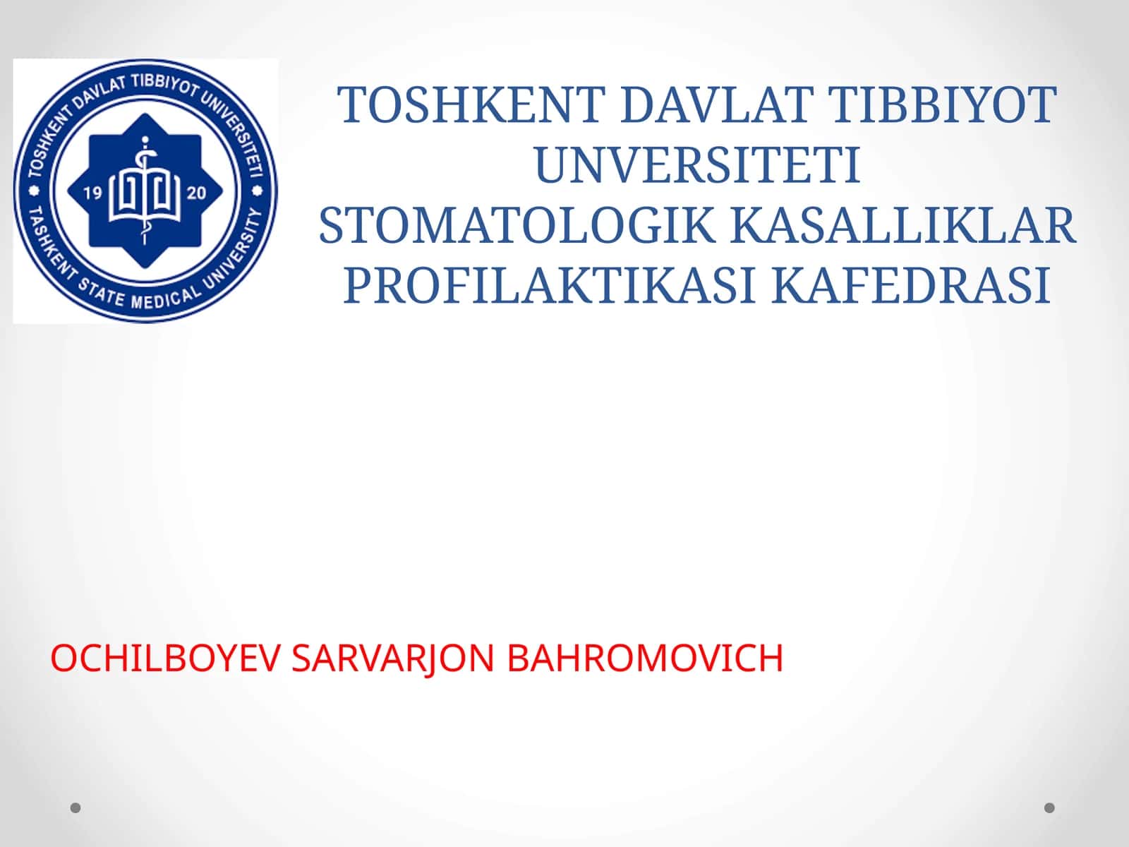 Bolalarda karies profilaktikasida toʻgʻri ovqatlanish