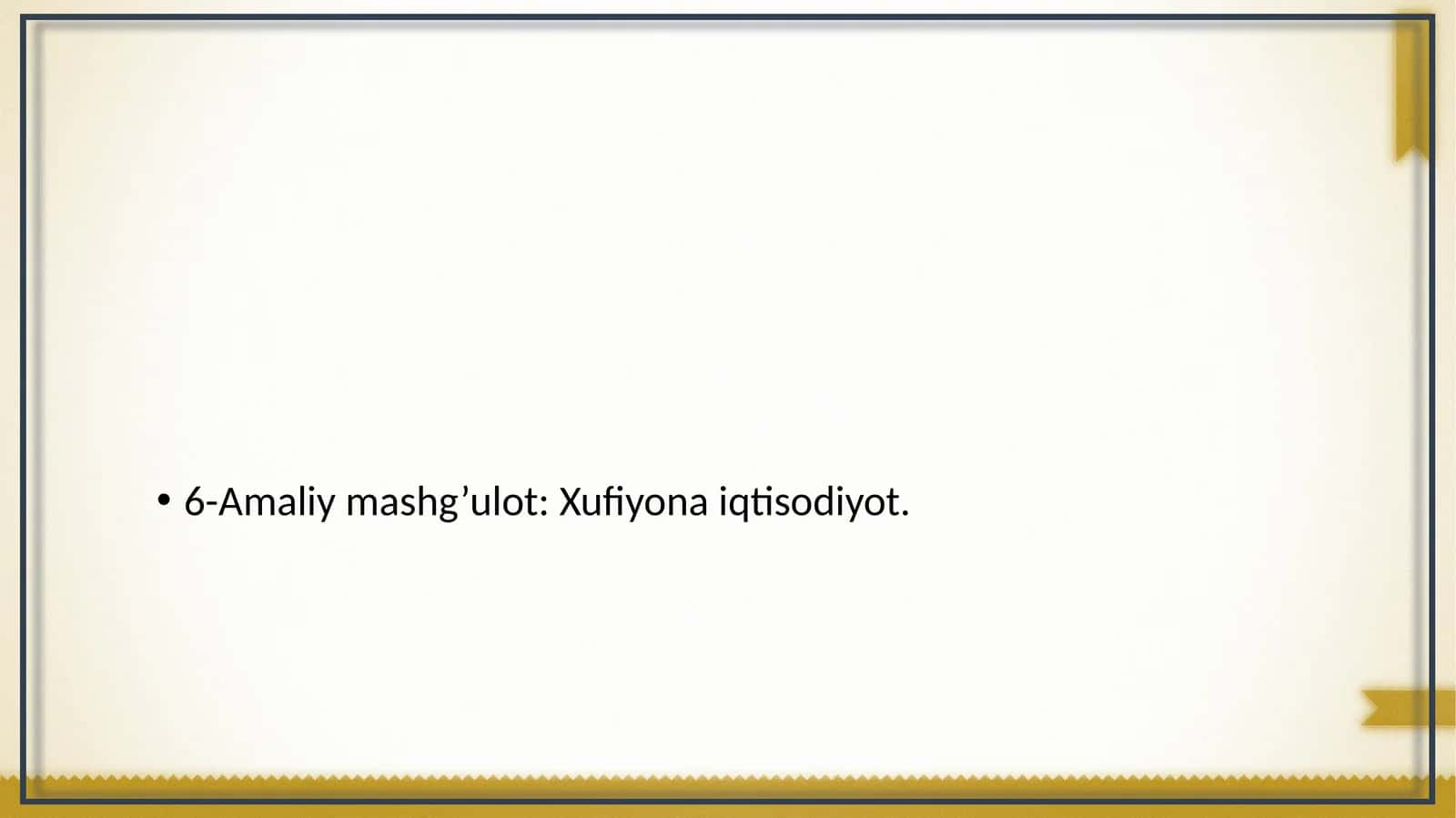Xufiyona iqtisodiyot