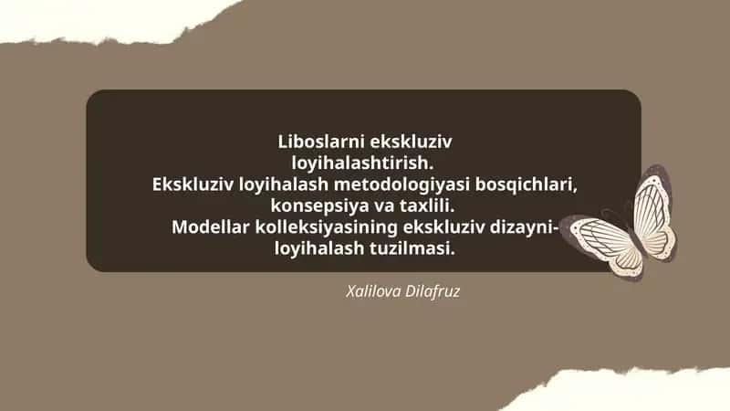 Liboslarni ekskluziv