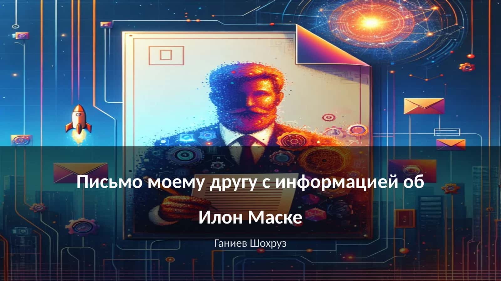 Письмо моему другу с информацией об Илон Маске