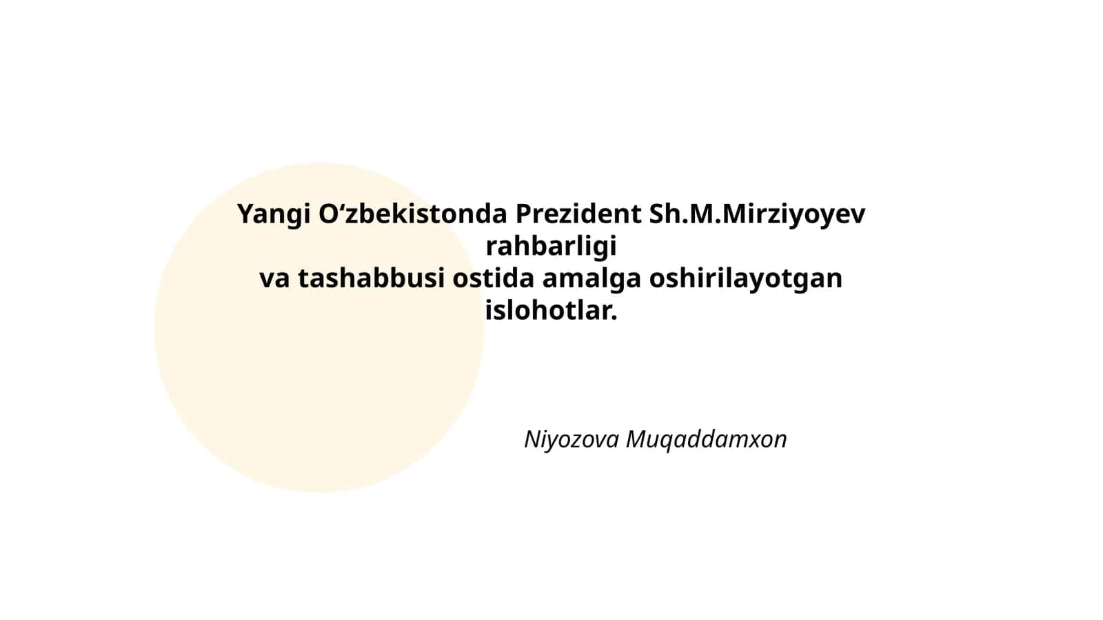 Konstitutsiyaviy islohotlar
