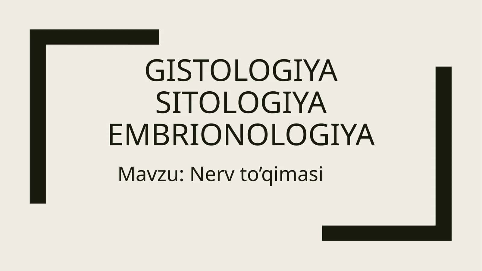 Nerv to‘qimasi