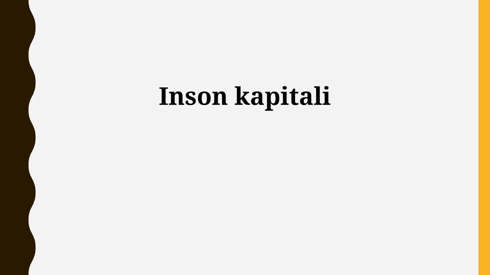 Inson kapitali