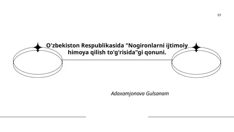 Nogironlarni ijtimoiy himoya qilish to'g'risida qonuni